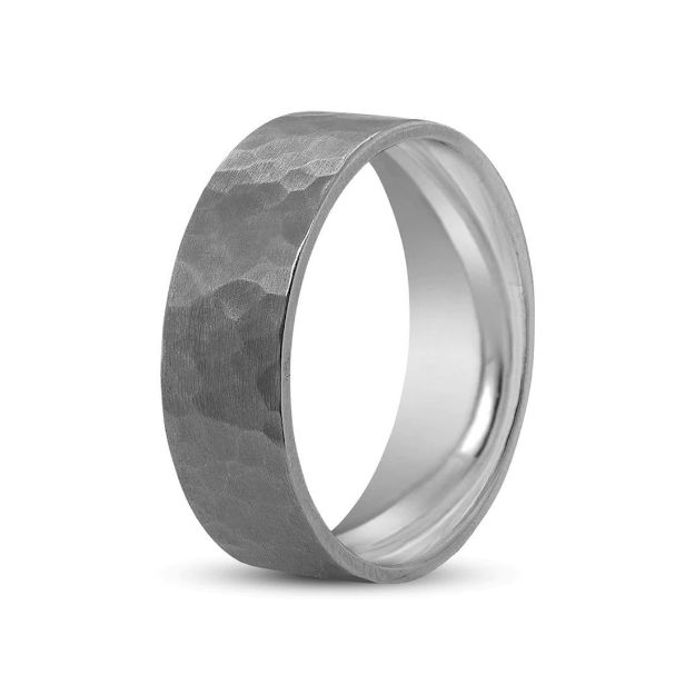 Picture of Hammered Wedding Band